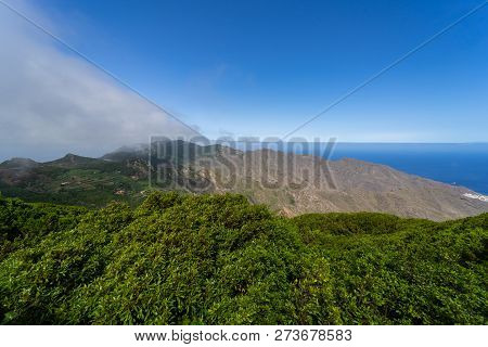 View Of The Macizo De Anaga Mountain Range. Tenerife. Canary Islands. Spain.