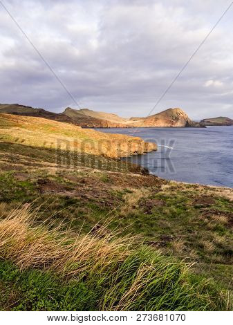 Ponta Do Furado (ponta Do Sao Lourenco) In Madeira Island, Portugal.