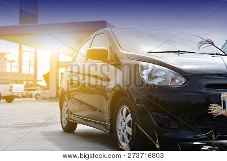 Car Parked On Road,car Parked On Street