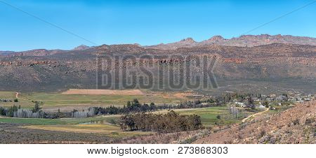 Kromrivier, South Africa, August 24, 2018: Panoramic View Of The Kromrivier Cederberg Park, A Holida