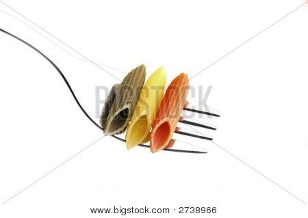 Italské Penne těstoviny na rozcestí