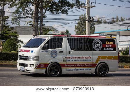 Ambulance Van Of Siam Tranfer Service.