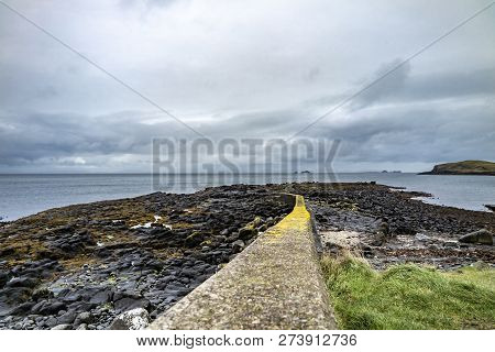 The Jetty At Camus Mor At The Coastline Of North West Skye By Kilmuir - Scotland, United Kingdom
