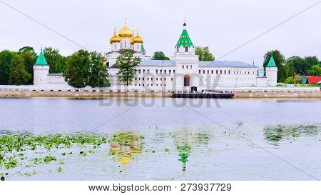Ipatiev Monastery In Kostroma. Gold Ring Of Russia