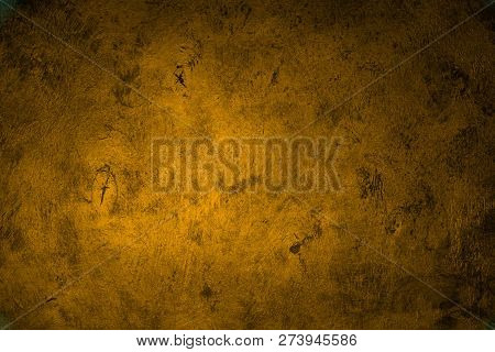 Pretty Grunge Orange Metalline Tinted Desk Texture - Abstract Photo Background