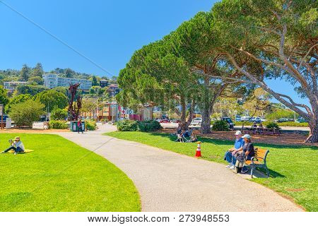 Sausalito Is A City In Marin County, California.