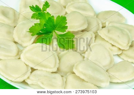 The image of cooked pelemene