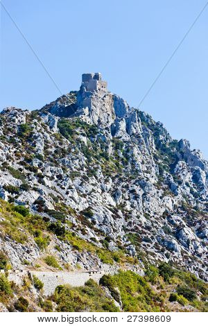 Chateau de Queribus, Languedoc-Roussillon, Francie