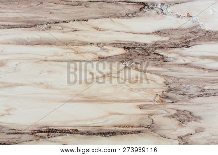 Luxury Brown Murble Stone Surface Close Up.