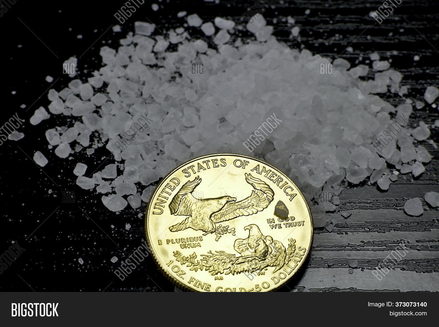 Concept Salt Gold. Image & Photo (Free Trial) Bigstock