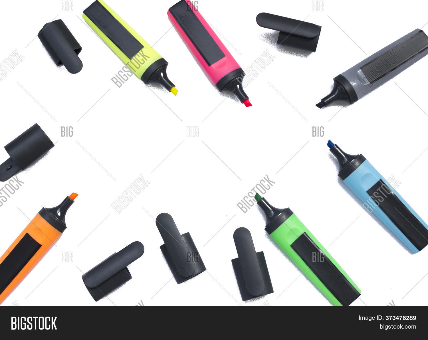 Colored Highlighters Image & Photo (Free Trial) Bigstock