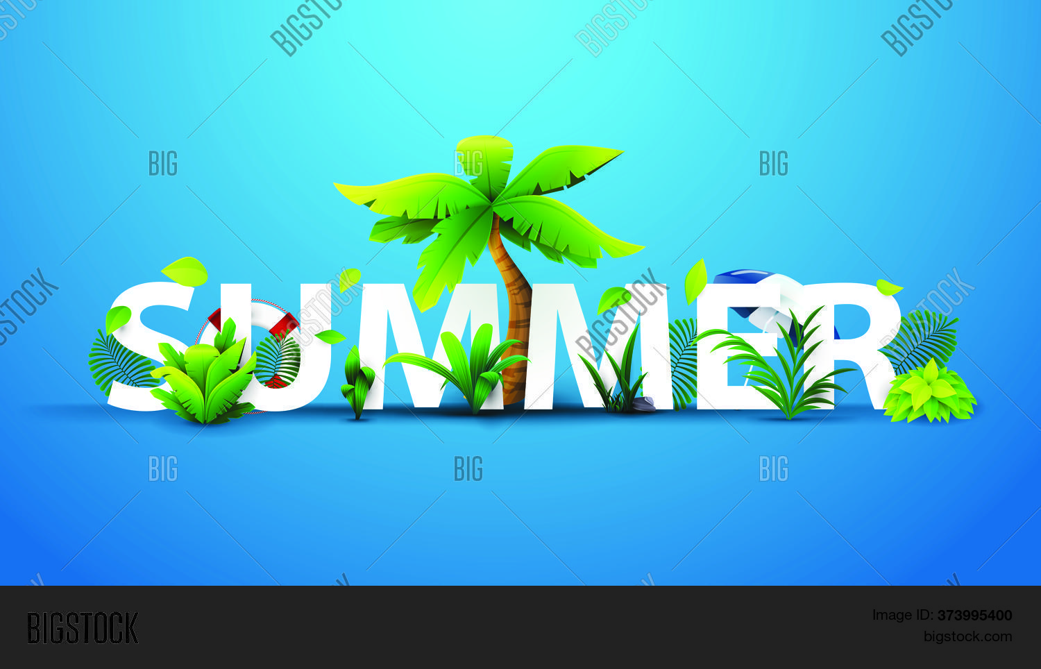 Summer Text Design
