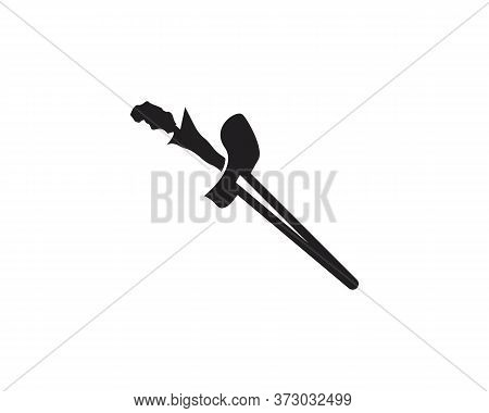 Indonesian Java Kris Symbol Vector Illustration