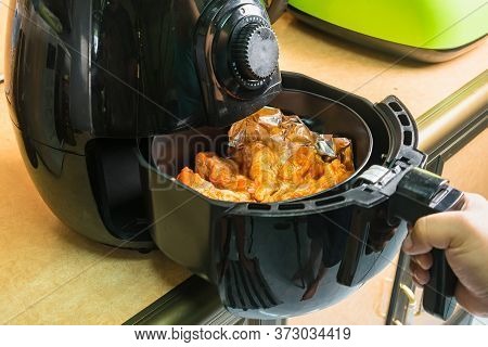 Bbq Chicken Legs In Oven Air Fryer.healthy Cooking Without Oil