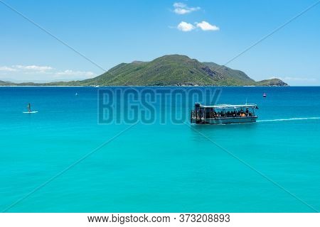 Fitzroy Tropical Island Beach In A Sunny Day