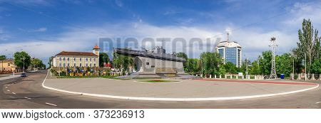 Monument To Danube Sailors In Izmail, Ukraine