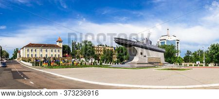 Monument To Danube Sailors In Izmail, Ukraine
