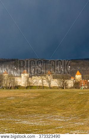 Veveri castle in South Moravia, Czech Republic