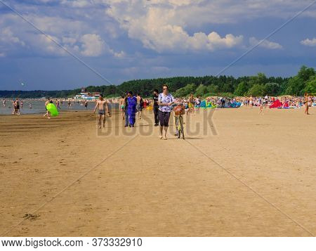Sestroretsk Beach, St. Petersburg, Russia