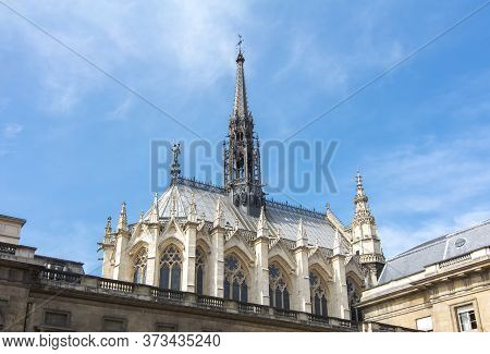 Holy Chapel (sainte Chapelle) In Paris, France