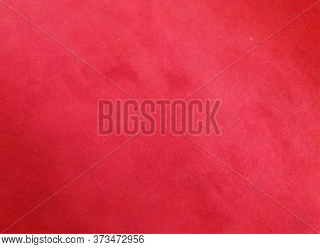 Red Nonwoven Polypropylene Fabric Surface Useful As A Background