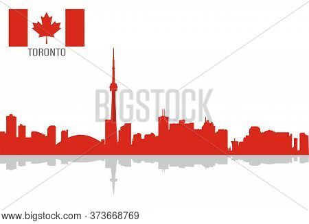 Happy Canada Day Poster. Vector Illustration Greeting Card. Canada Maple Leaves On White Background.