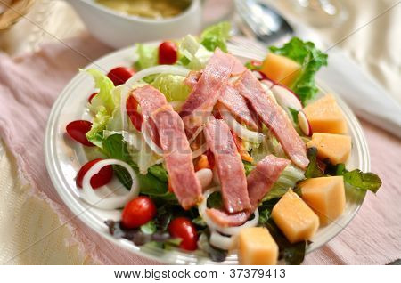 Frisk skinke salat