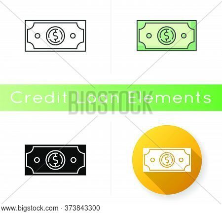 Dollar Icon. Money Exchange. Investment In Stock. Trading Service. Financial Wealth. Bill To Pay. Ca
