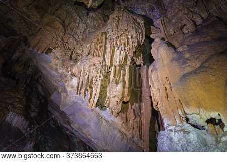 View In Nam Thiang Cave  Khammouane District Laos.