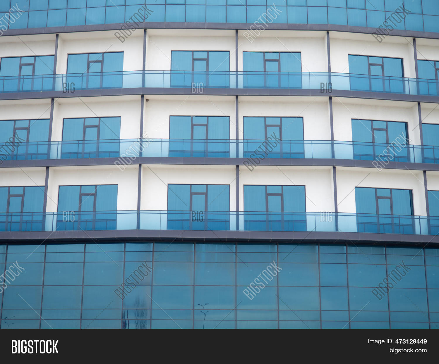 Facade Modern Blue Image & Photo (Free Trial) Bigstock