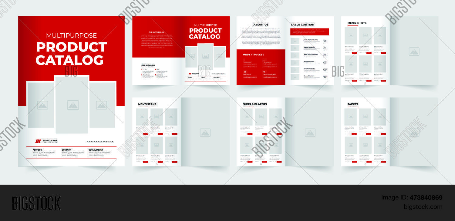 Catalog Catalogue Vector & Photo (Free Trial) Bigstock