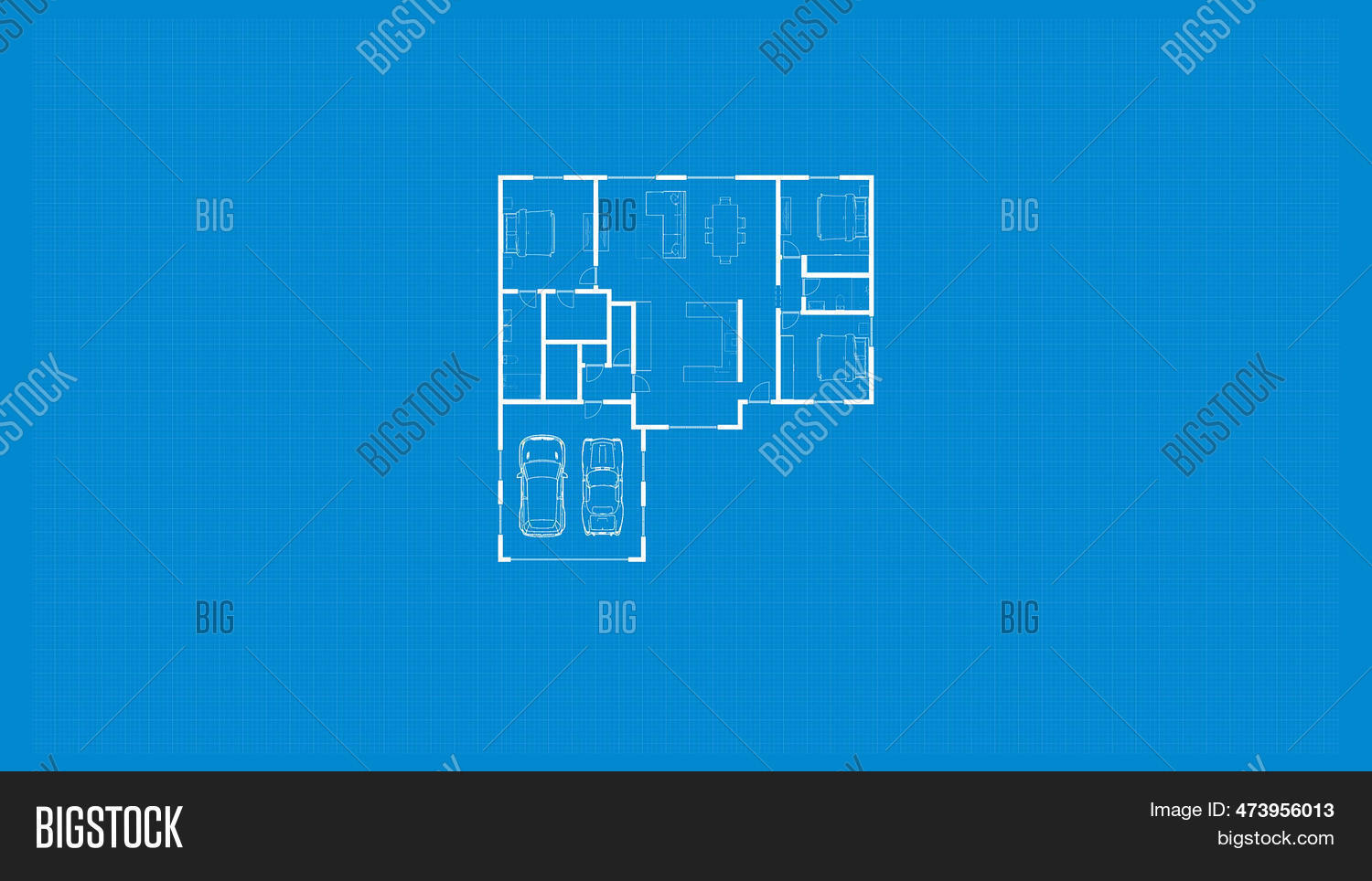 Digital Floor Plan. Image & Photo (Free Trial) Bigstock