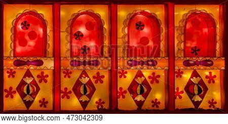 Unusual Chinese Lantern Festival Chinese Culture Whimsical Shapes Flowers Landscape Orientation Nice
