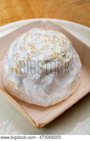 Cheese Collection, Soft Cow French Cheese With Mold Gaperon Artisanal Lavored With Cracked Peppercor