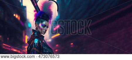 The Young Female Protagonist, Dressed In Punk Fashion, Enters The Church, Her Eyes Scanning The Inte