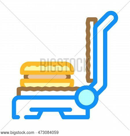 Sandwich Maker Home Accessory Color Icon Vector. Sandwich Maker Home Accessory Sign. Isolated Symbol