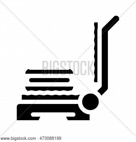 Sandwich Maker Home Accessory Glyph Icon Vector. Sandwich Maker Home Accessory Sign. Isolated Symbol