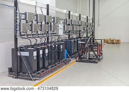 Industrial Charging Station For Lead Acid Forklift Batteries