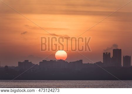 Singapore Sunrise View- Sungei Buloh Wetland Reserve -- Instagrammable Pods, Coastal Boardwalks, And