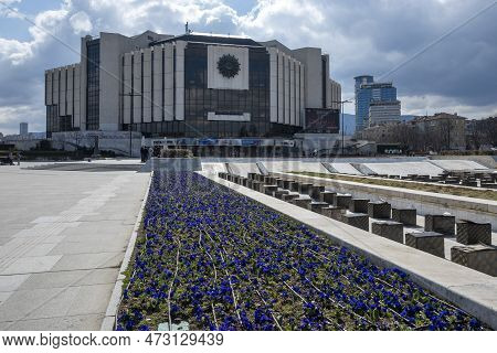 City Of Sofia Around National Palace Of Culture, Bulgaria