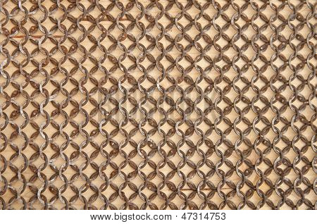 Ringmail Interlacement Medieval Background