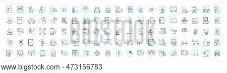 Price Marketing Vector Line Icons Set. Pricing, Marketing, Cost, Strategy, Promotion, Sales, Discoun