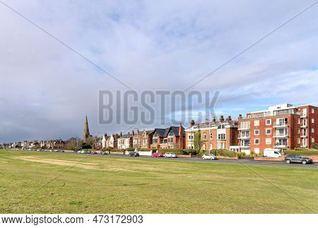 Real Estate Buildings Along The Promenade Lytham, Lytham St Annes, Fylde Coast, Lancashire United Ki