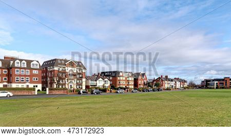 Real Estate Buildings Along The Promenade Lytham, Lytham St Annes, Fylde Coast, Lancashire United Ki