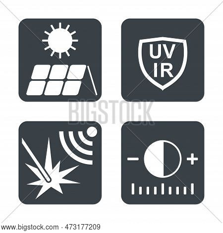 Welding Helmet Properties - Solar Charging, Uv And Ir Filter, Arc Sensor And Adjustable Shade. Flat 