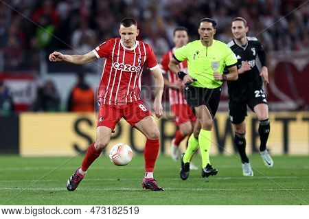 Maximilian Eggestein Of Sc Freiburg During The Uefa Europa League  Match Beetween  Sc Freiburg And J