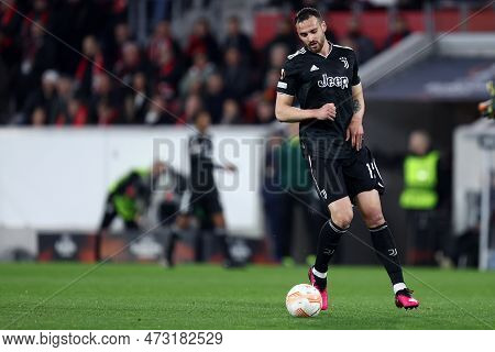 Federico Gatti Of Juventus Fc During The Uefa Europa League  Match Beetween  Sc Freiburg And Juventu