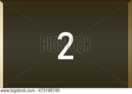 Two Icon With White Reflection And Golden Background