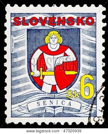 Slowakische Post Stempel