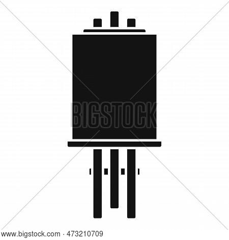 Gallery Easel Icon. Simple Illustration Of Gallery Easel Icon For Web Design Isolated On White Backg